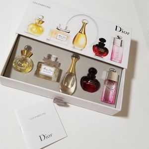 dior fragrance mini set